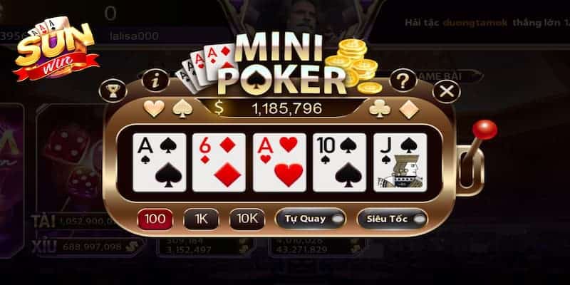 Tổng quan về game mini poker